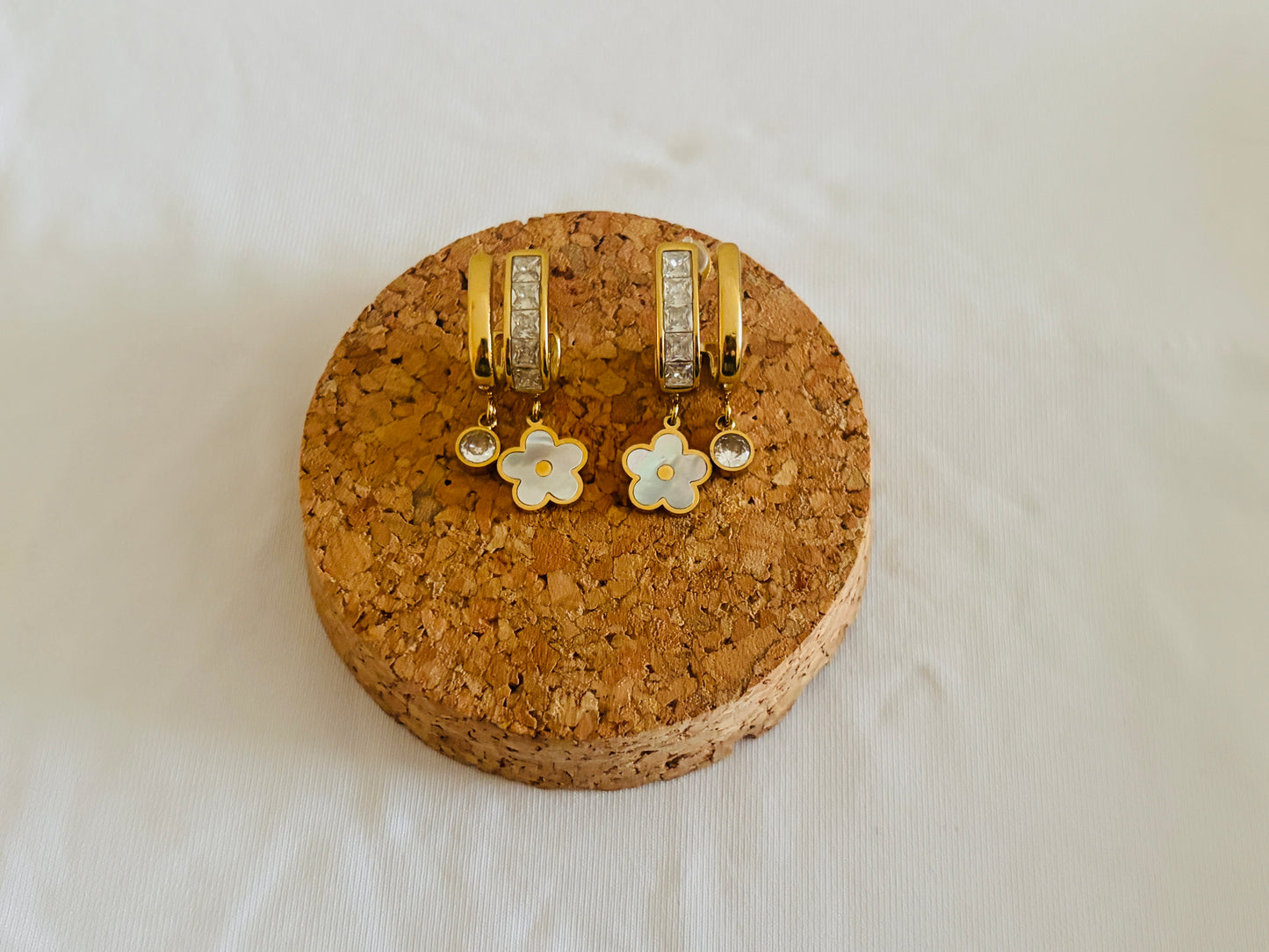 Boucles d’oreilles Liora dorées