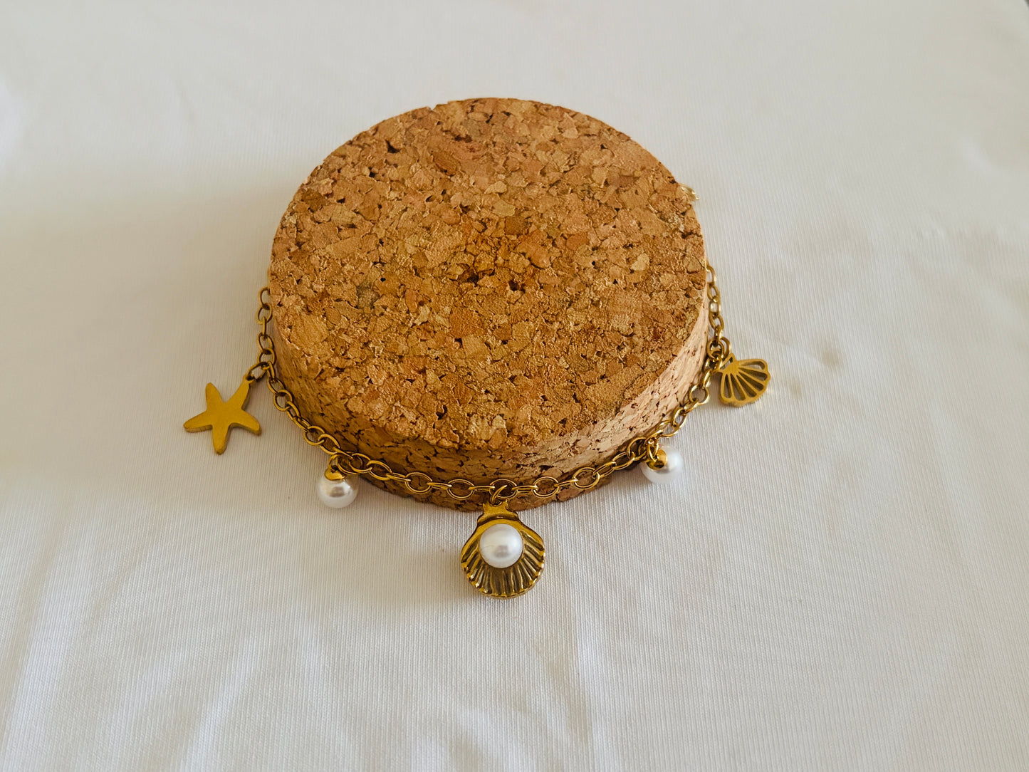 Bracelet de cheville Coralia